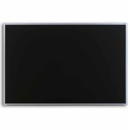 MARSH INDUSTRIES, INC Marsh 60"x 36" Black Composition Chalkboard, Aluminum Trim AS30500BL